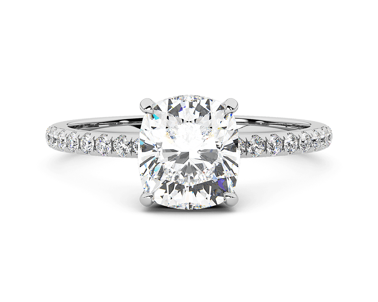 The Alaria Pave Solitaire