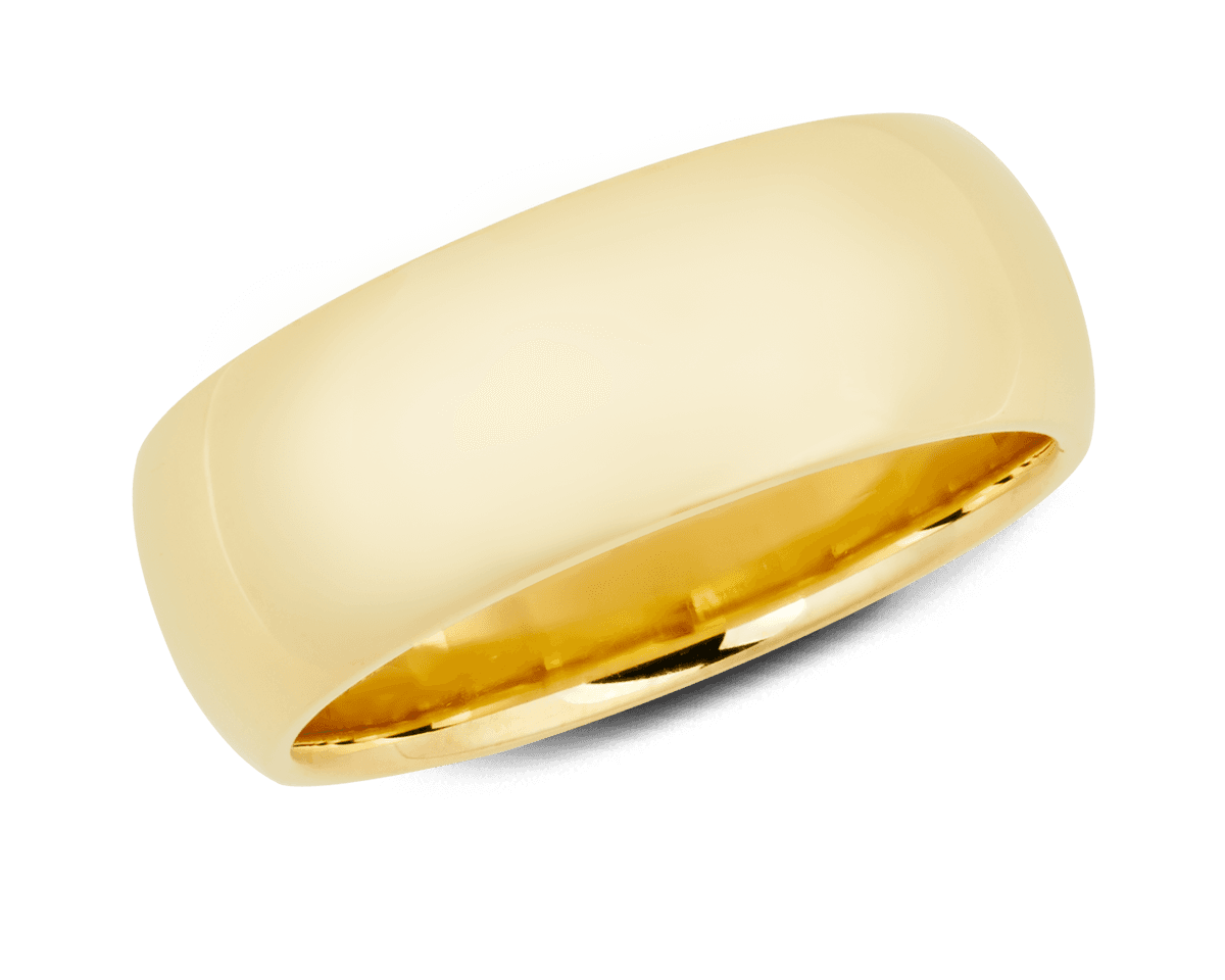 Men's Domed Band